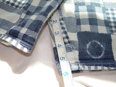 Women's Patchwork Pattern Casual Shorts XXS Size 0-2 - Thumbnail 6