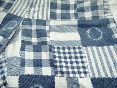 Women's Patchwork Pattern Casual Shorts XXS Size 0-2 - Thumbnail 3