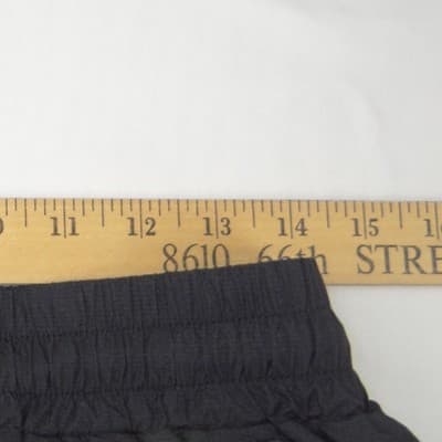Fabletics Black Nylon Joggers Windbreaker Pants Womens Medium - Thumbnail 5