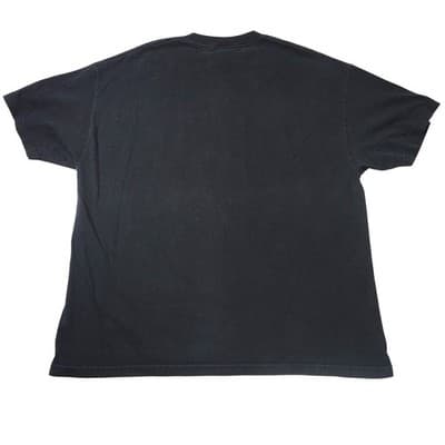 Vintage Alstyle Ride Free Motorcycle Eagle POW MIA Veteran Tee Mens 2XL Black - Thumbnail 3