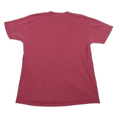 Santa Cruz Skateboards Logo Graphic T-Shirt Mens Large Burgundy Maroon Checkered - Thumbnail 4