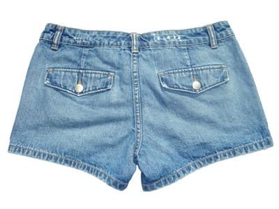 Tommy Jeans Women's Denim Shorts Size 5 - Thumbnail 2
