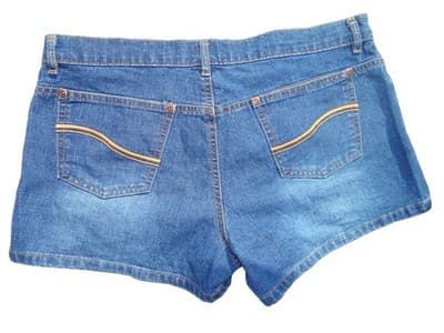 Vintage Women's Denim Shorts by Outlooks Size 11 - Thumbnail 2