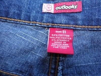 Vintage Women's Denim Shorts by Outlooks Size 11 - Thumbnail 6