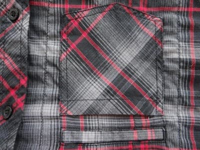 Airwalk Men's Long Sleeve Plaid Casual Shirt - Thumbnail 5