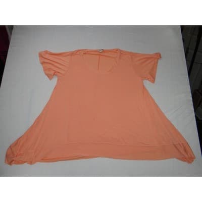 Lot of 3 Plus Size Red Pink Coral Tunics 2X XXL - Three Tunics Tops Bundle - Thumbnail 15