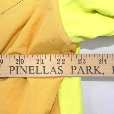 Vintage Volkl Mens Neon Colorblock Windbreaker Pullover Jacket Large 90s Retro - Thumbnail 7