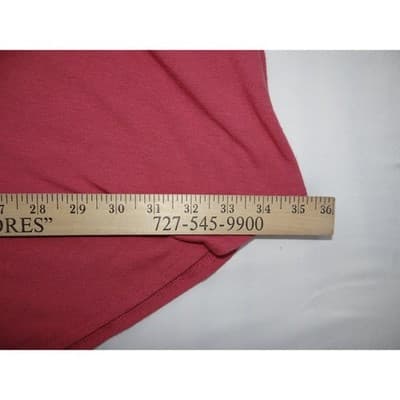 Lot of 3 Plus Size Red Pink Coral Tunics 2X XXL - Three Tunics Tops Bundle - Thumbnail 6