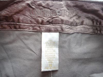 Vintage/Y2K Women's Corduroy Mini Skirt/skort - Thumbnail 4