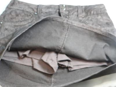 Vintage/Y2K Women's Corduroy Mini Skirt/skort - Thumbnail 8