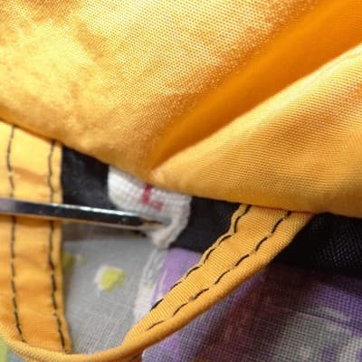 Vintage Volkl Mens Neon Colorblock Windbreaker Pullover Jacket Large 90s Retro - Thumbnail 2