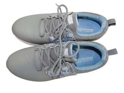 Skechers GOwalk Lite Women's Sneakers - Gray with Camouflage Accent - Thumbnail 2
