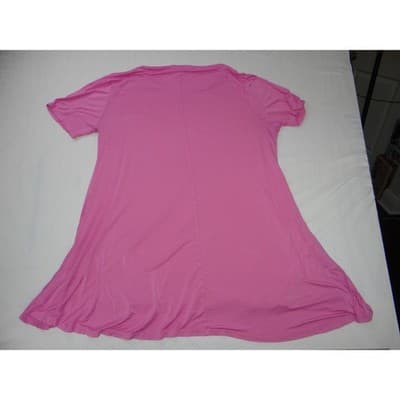 Lot of 3 Plus Size Red Pink Coral Tunics 2X XXL - Three Tunics Tops Bundle - Thumbnail 10