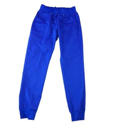 Scrubstar Womens Royal Blue Jogger Scrub Pants Elastic Waist Small