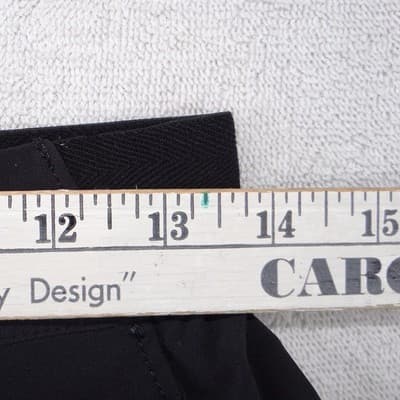Athleta Womens Black Cargo Pants Straight Leg Pintuck Travel Hiking Size 4 - Thumbnail 4
