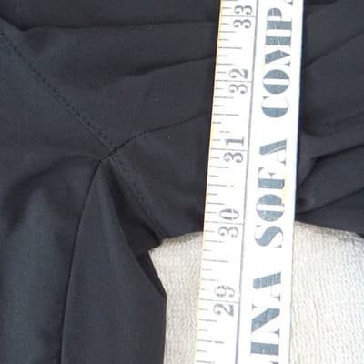 Athleta Womens Black Cargo Pants Straight Leg Pintuck Travel Hiking Size 4 - Thumbnail 5