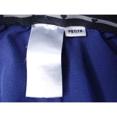 Heartsoul Petite Blue Scrub Pants Drawstring Waist Pockets Flare Leg - Thumbnail 2