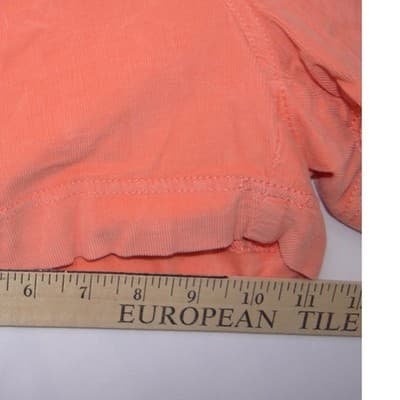 Athleta Womens Coral Orange Corduroy Shorts Size 6 Casual Summer Bright 1796 - Thumbnail 5