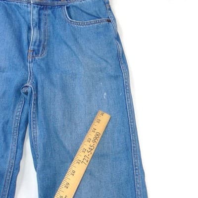Current Elliott High Waisted Wide Leg Jeans Blue Medium Wash Size 26 - Thumbnail 6
