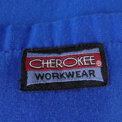 Cherokee Workwear Scrub Pants Royal Blue Drawstring Cargo Medical Uniform XS - Thumbnail 5