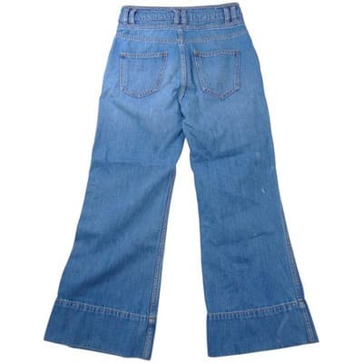 Current Elliott High Waisted Wide Leg Jeans Blue Medium Wash Size 26 - Thumbnail 3