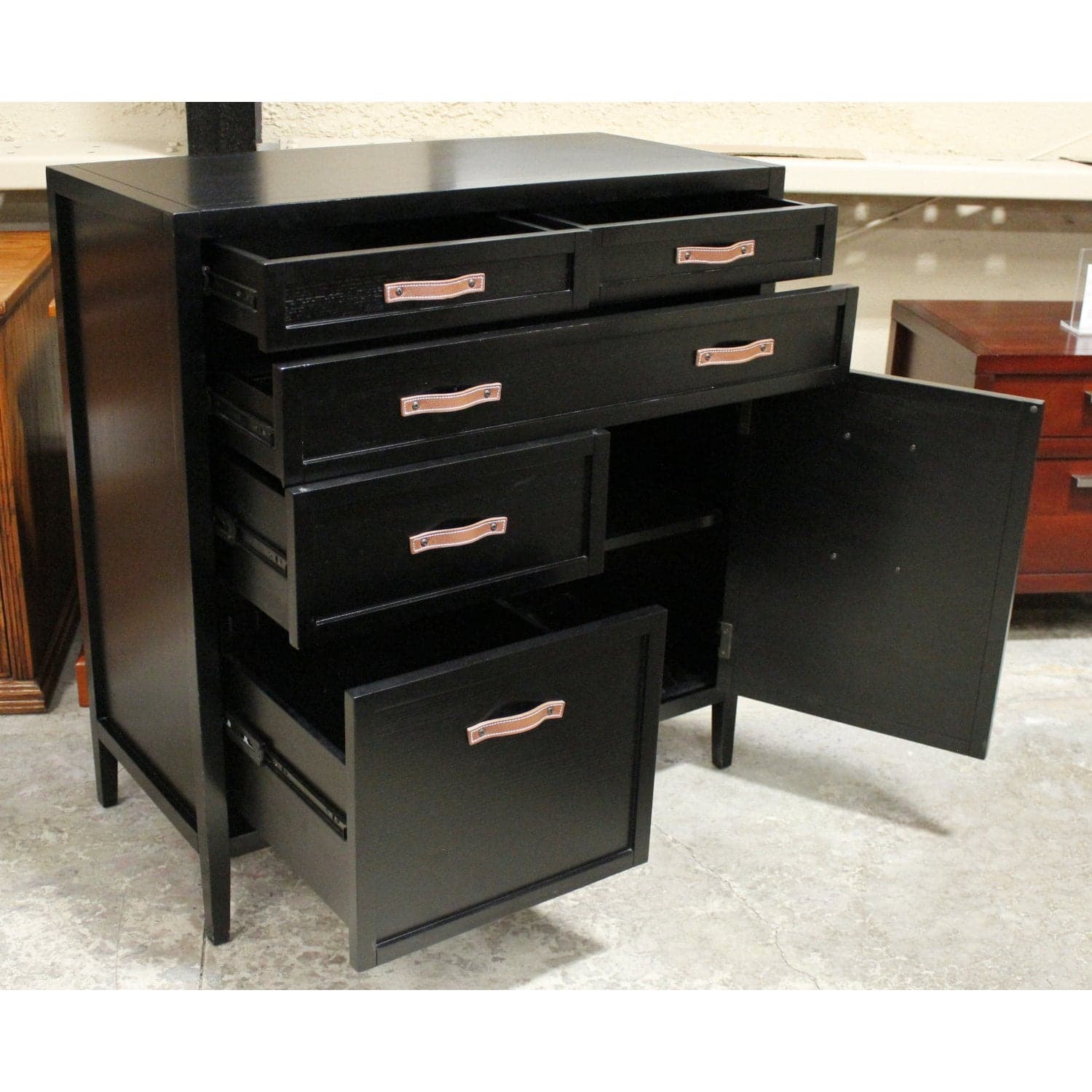 Crate & Barrel Laptop Desk - Black - Thumbnail 2