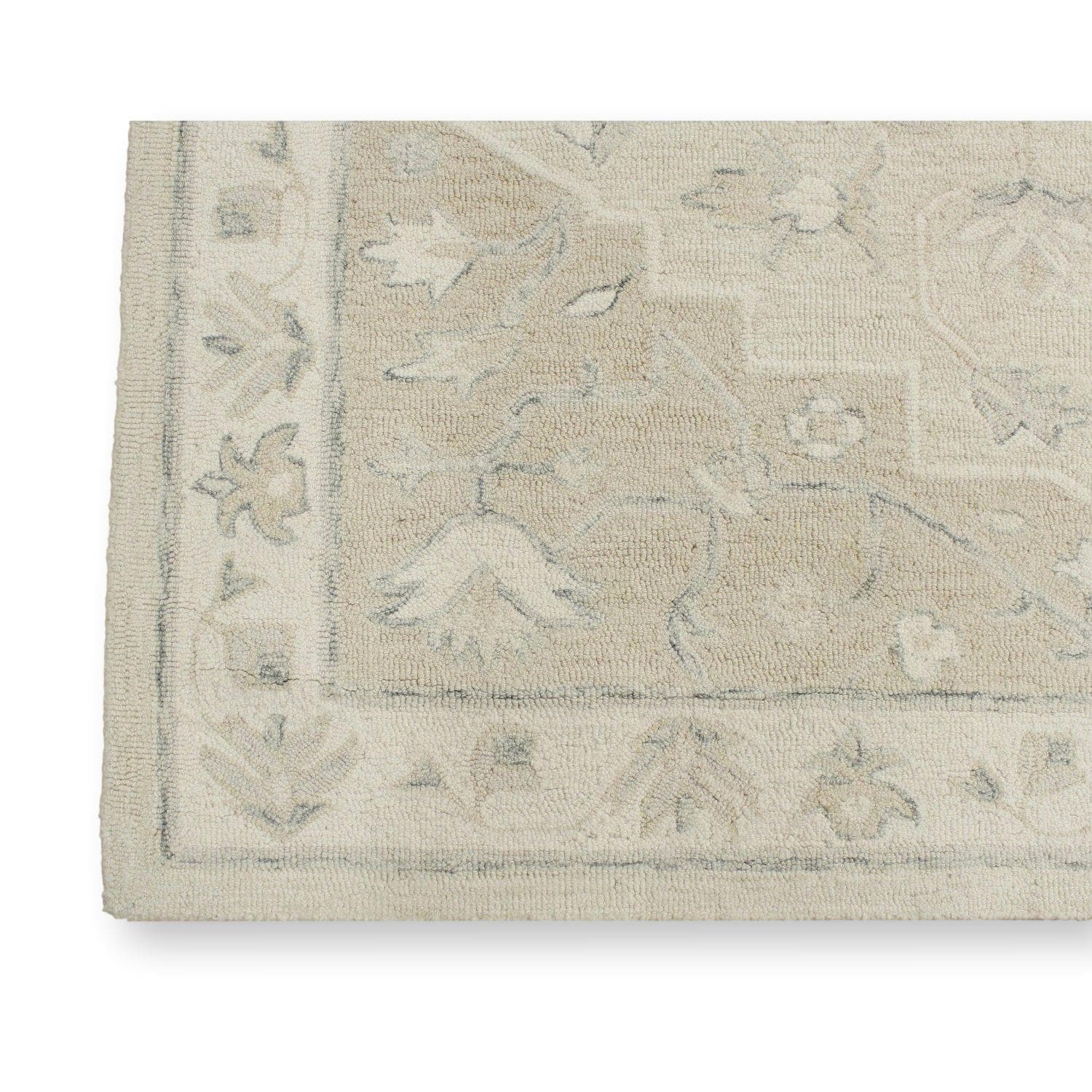 Safavieh 7' 7'' X 9' 11'' Beige & Ivory Micro Loop Area Rug - Thumbnail 2