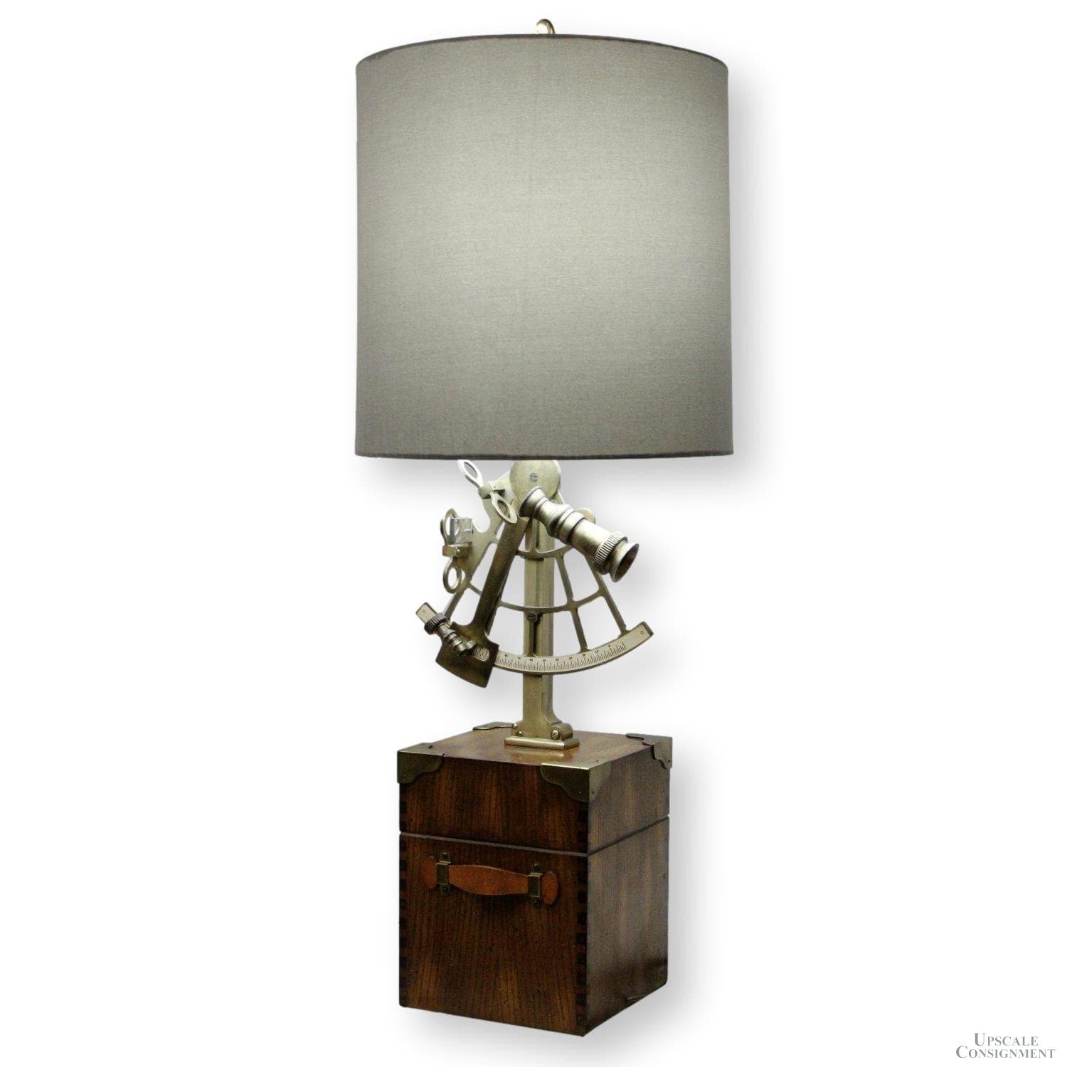 Brass Sextant Table Lamp - Thumbnail 2