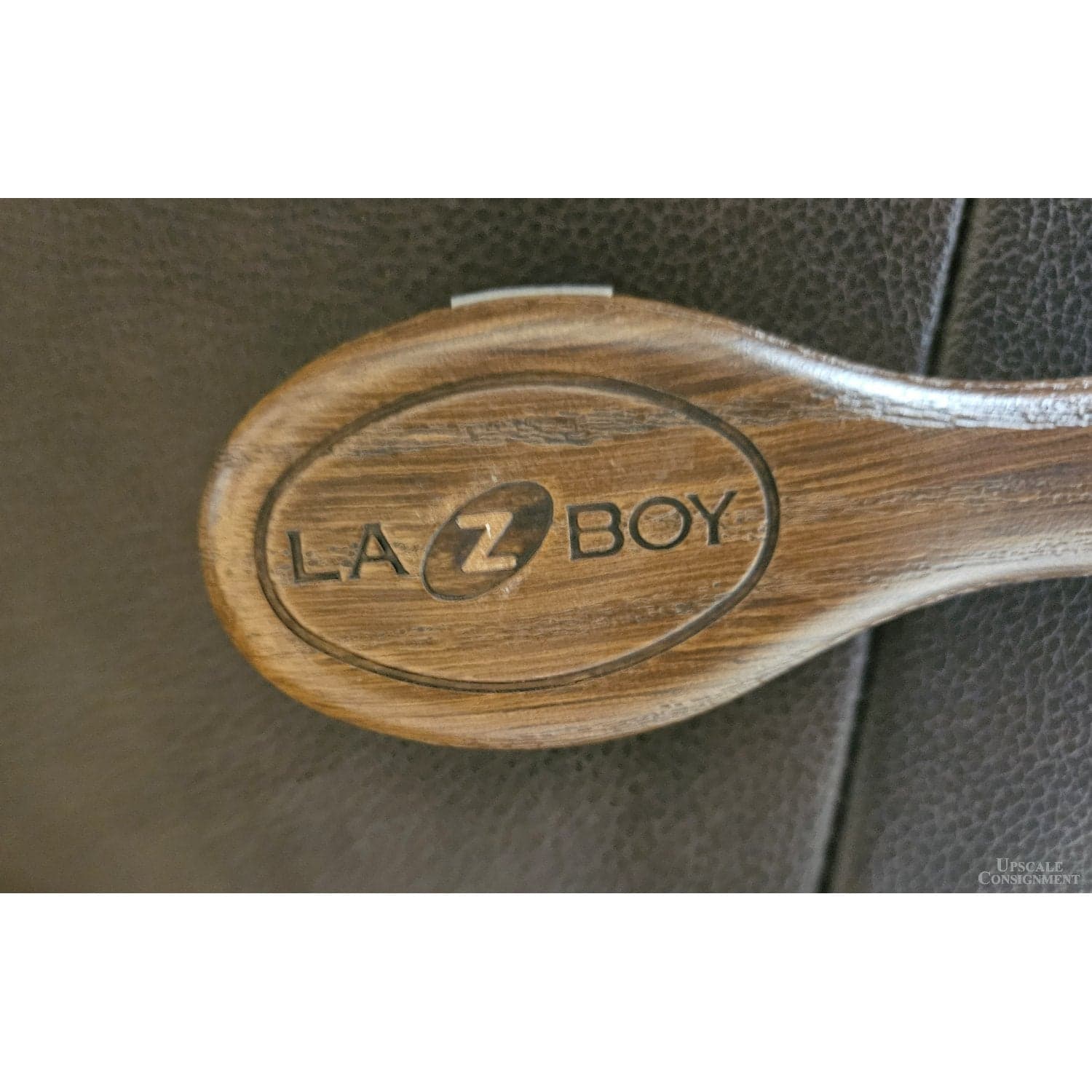 La-Z-Boy Large Size Brown Leather Rocking Recliner - Brown - Thumbnail 5