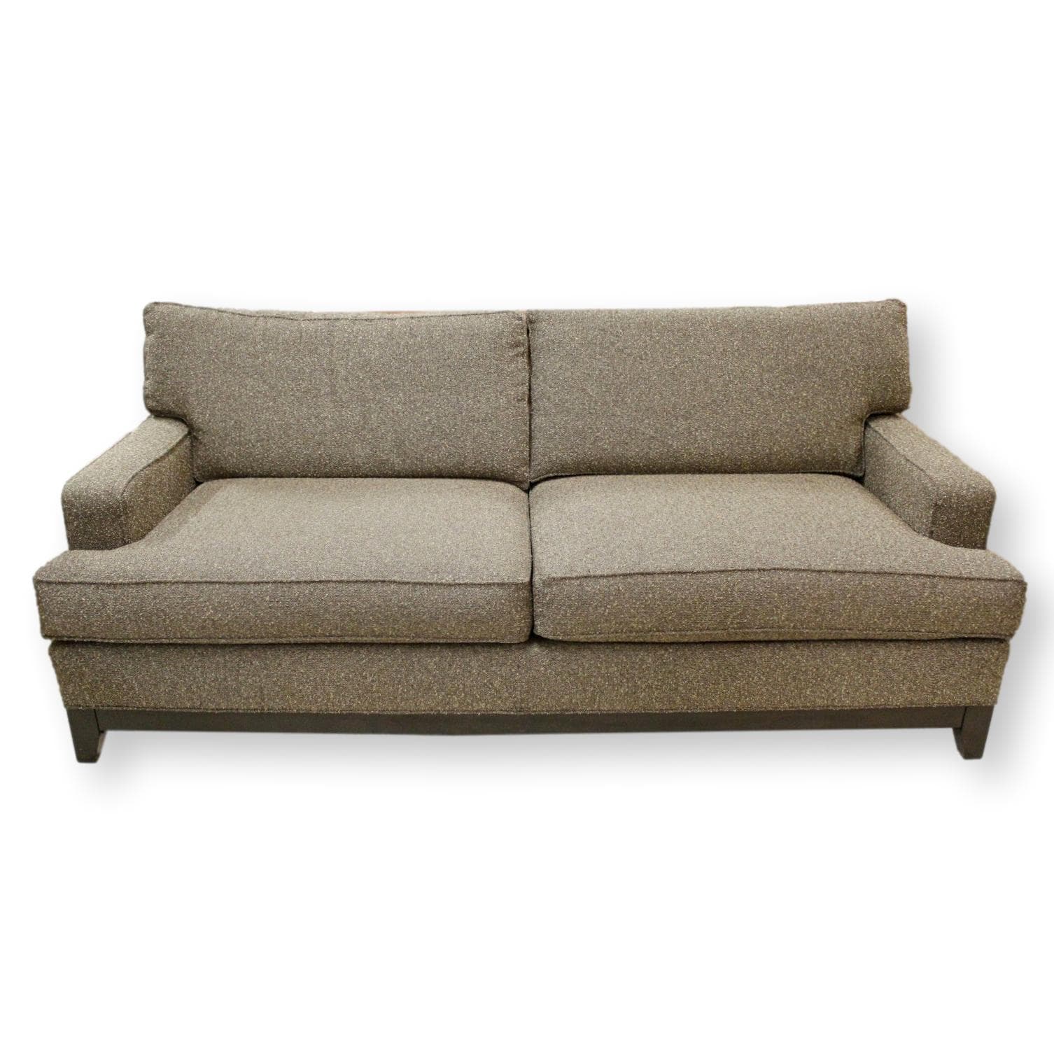 Ethan Allen Brown Sofa - Brown