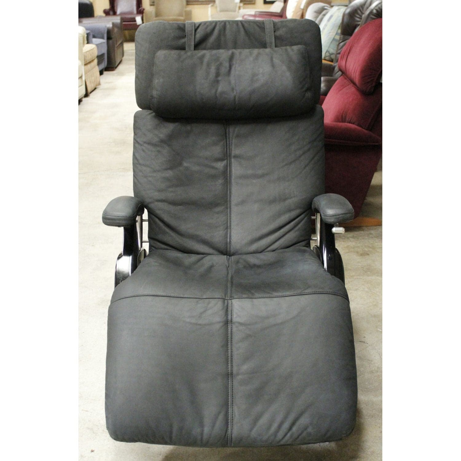 Human Touch "Perfect Chair" Zero Gravity Reclining Chair - Black - Thumbnail 3