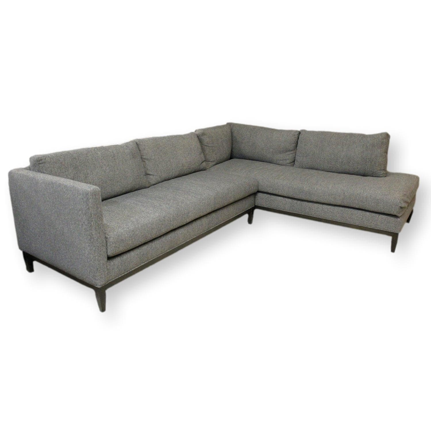 Lee Industries Gray 2 Piece Sectional - Gray