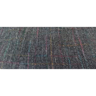 VTG Womens Plaid Tweed Maxi Skirt Dark Multi Color Classic Tailored Knee Length - Thumbnail 4