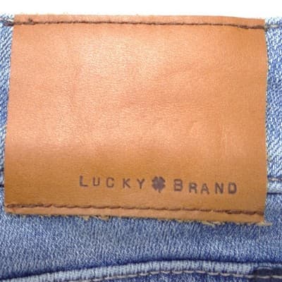 Lucky Brand Lolita Skinny Jeans Womens 8/29 Light Wash Distressed Blue Denim - Thumbnail 3
