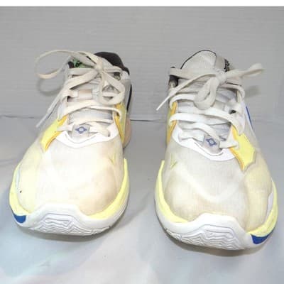 Nike Kyrie Flytrap 5 Mens Basketball Shoes White Blue Yellow Size 9.5 - Thumbnail 4