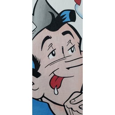 Rare Archie Comics Forever Hungry Graphic Tee Shirt White Men's Status Quo - Thumbnail 5