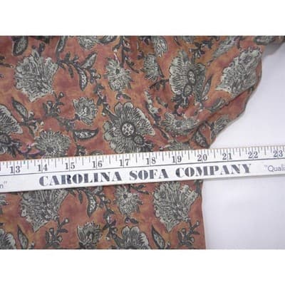 Natural Life Floral Button Down Maxi Dress Duster Terracotta XS/S Long Sleeve - Thumbnail 4