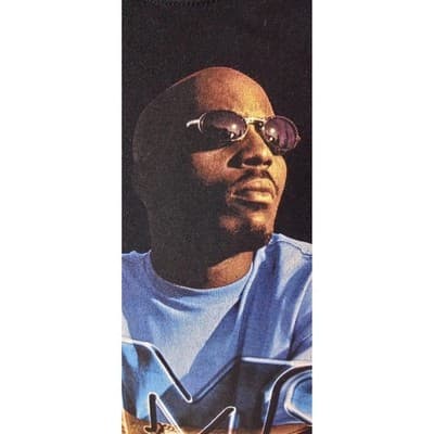 Vintage DMX Black T Shirt Size Small Graphic Print Hip Hop Rap - Thumbnail 4
