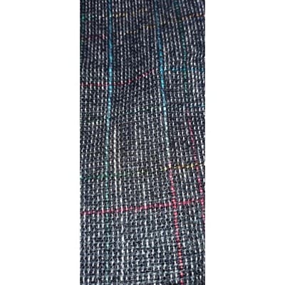 VTG Womens Plaid Tweed Maxi Skirt Dark Multi Color Classic Tailored Knee Length - Thumbnail 3