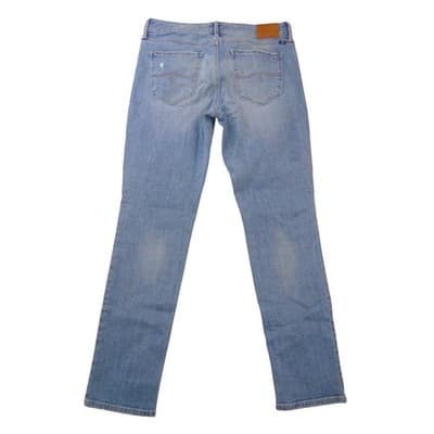 Lucky Brand Lolita Skinny Jeans Womens 8/29 Light Wash Distressed Blue Denim - Thumbnail 2