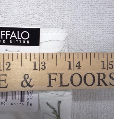 NWT-Buffalo David Bitton Havana High Rise Ankle Skinny Floral Pants Ivory - Thumbnail 5