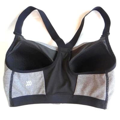 All in Motion Women's Sports Bra - Zip Front, Size 34D - Thumbnail 4