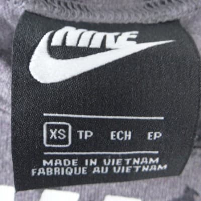 Nike Sportswear Womens Grey Leopard Print Logo Tank Top XS - Thumbnail 2