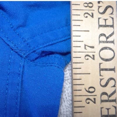 Cherokee Workwear Royal Blue Scrub Pants Cargo Drawstring Womens XS - Thumbnail 6