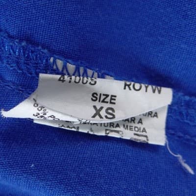 Cherokee Workwear Women Royal Blue Cargo Scrub Pants XS Drawstring - Thumbnail 2