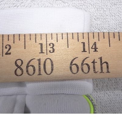 Armani Exchange Mens White Jogger Sweatpants Lime Green Side Stripe Logo - Thumbnail 6