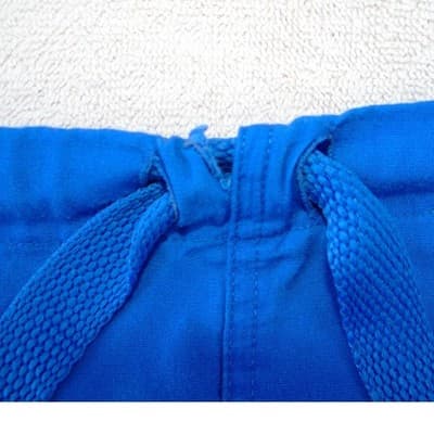 Cherokee Workwear Womens Royal Blue Scrub Pants XS Drawstring Straight Leg - Thumbnail 4