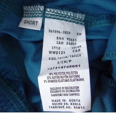 Cherokee Workwear Revolution Mens Scrub Pants Caribbean Blue Small Short - Thumbnail 2