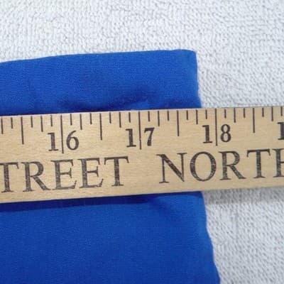 Cherokee Workwear Womens Royal Blue Scrub Pants Drawstring Cargo XS Petite - Thumbnail 5