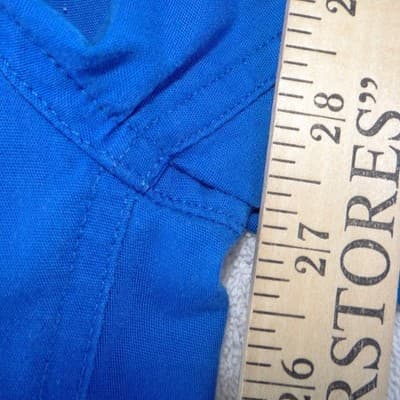 Cherokee Workwear Women Royal Blue Cargo Scrub Pants XS Drawstring - Thumbnail 8